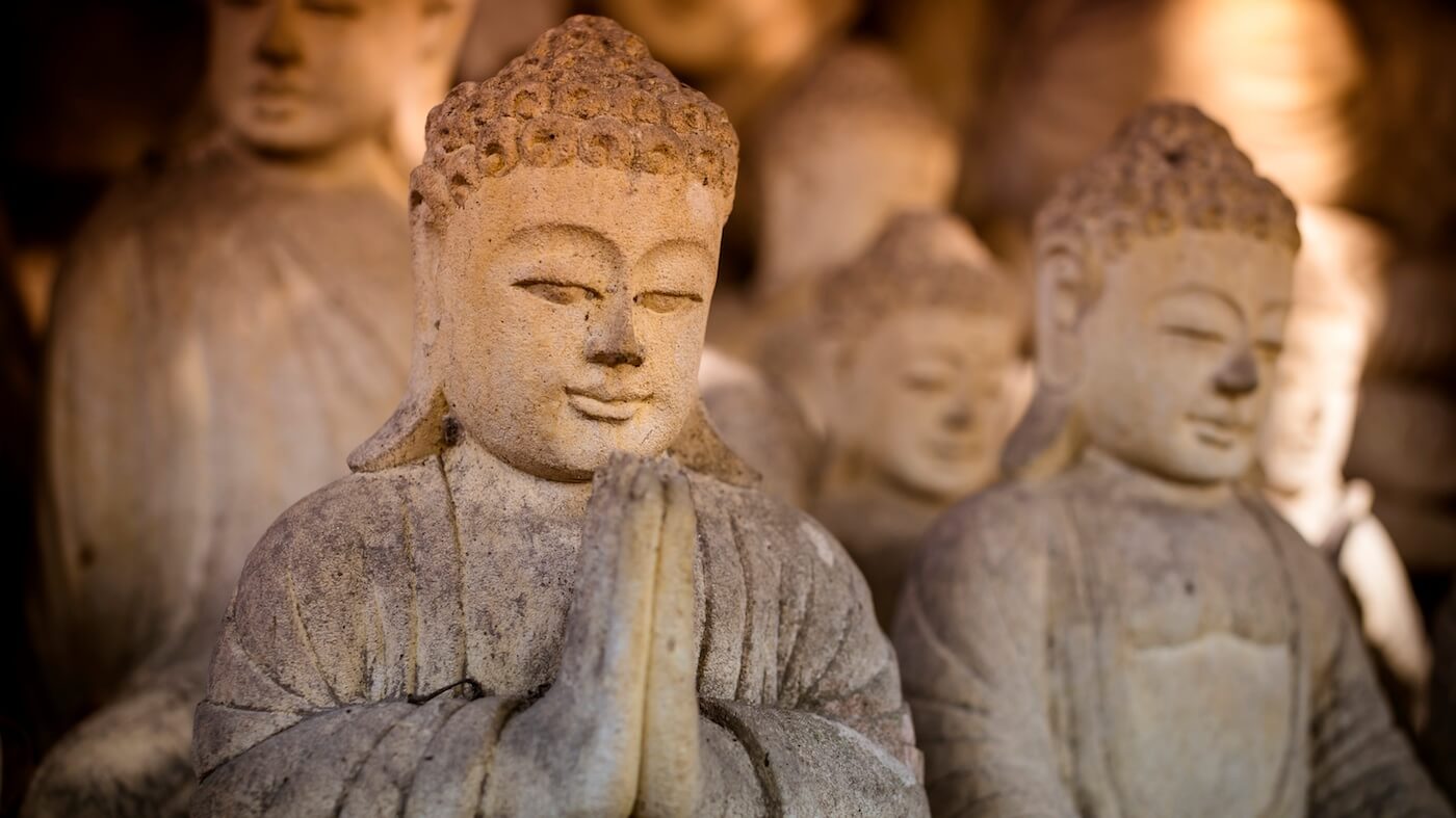 Buddha statues Bali