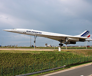 The Concorde in Roissy