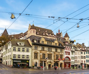 Altstadt, Spalentor & la vieille ville de Bâle