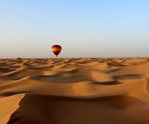 Vol en montgolfière à Dubaï