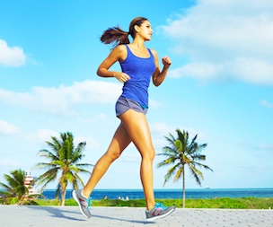 Faire un jogging le long de Miami Beach