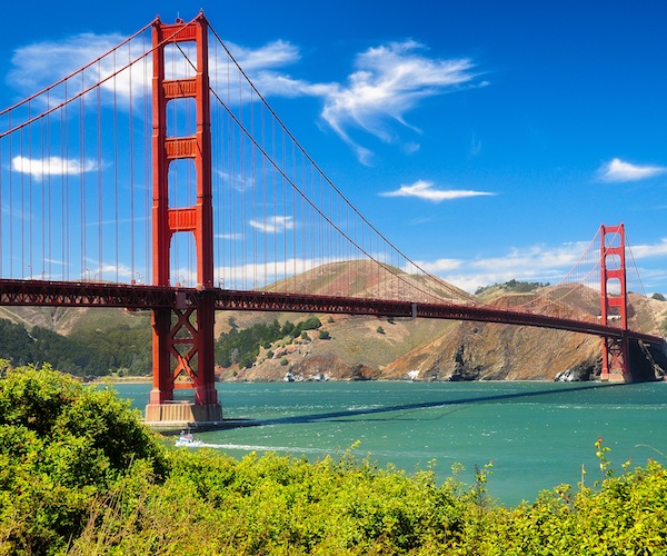 Traverser le pont du Golden Gate